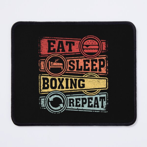 Item preview, Eat Sleep Boxing Repeat designed and sold by GabbyKash.