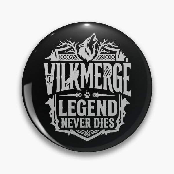 Item preview, Silver Vilkmerge Legend Never Dies designed and sold by EimSol.