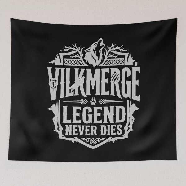 Item preview, Silver Vilkmerge Legend Never Dies designed and sold by EimSol.
