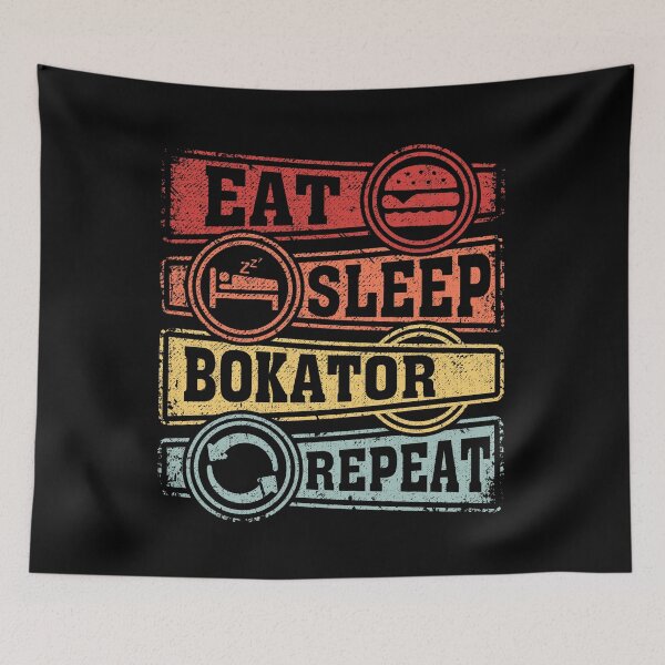 Item preview, Eat Sleep Bokator Repeat designed and sold by GabbyKash.