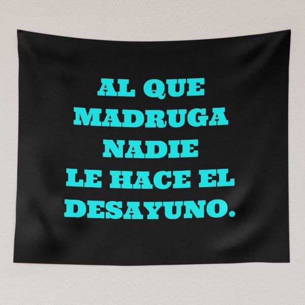 Item preview, Al que madruga... designed and sold by JALNERVION SHOP.
