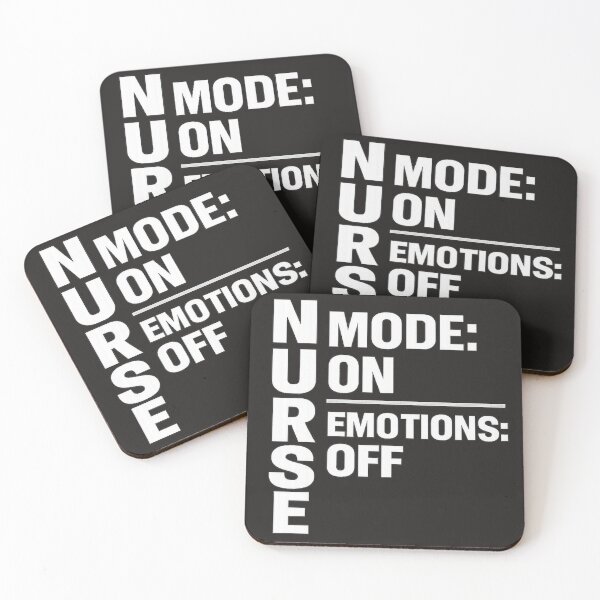 Item preview, Nurse Mode On Emotions Off — Funny Nurse T-Shirt Gift for Nurses designed and sold by Oraibi.