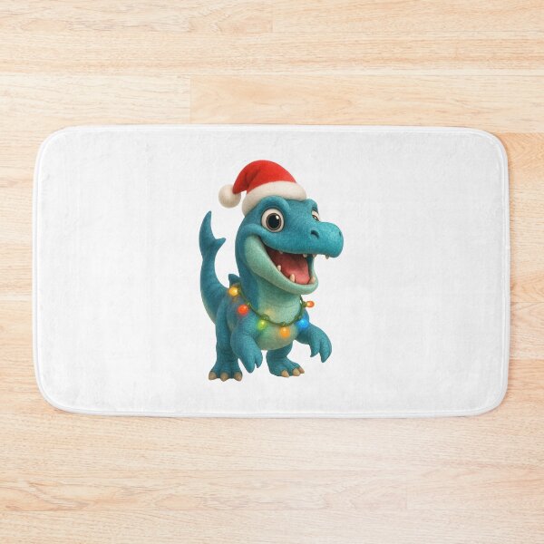 Item preview, Christmas Mosasaurus designed and sold by Sillytoe.