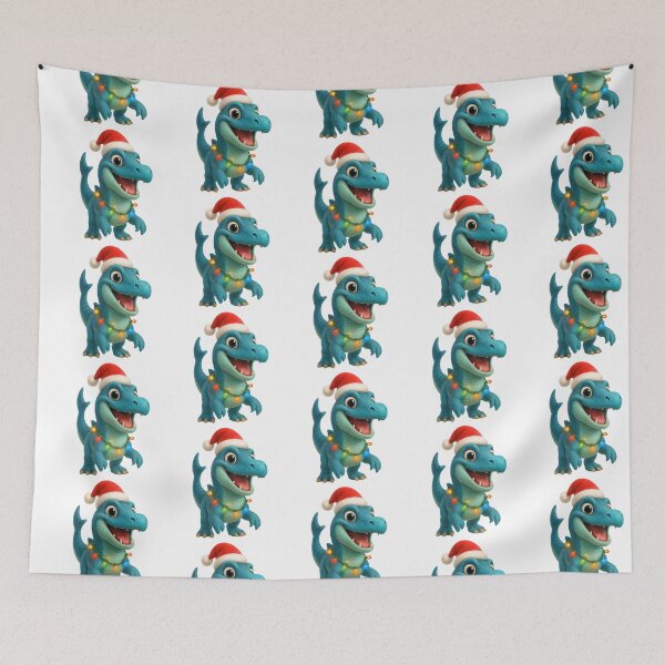 Item preview, Christmas Mosasaurus designed and sold by Sillytoe.