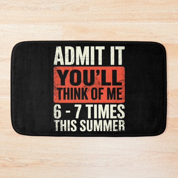 Item preview, Admit It You Will Think Of Me Funny Teacher Summer Vacation designed and sold by Ali-printshop.