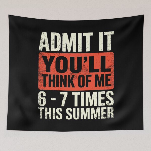 Item preview, Admit It You Will Think Of Me Funny Teacher Summer Vacation designed and sold by Ali-printshop.