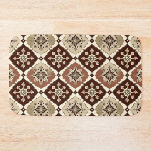 Item preview, Elegant Beige & Brown Diamond Geometric Seamless Pattern designed and sold by semenol.