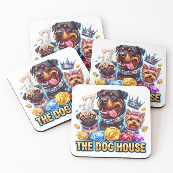 Item preview, Modern "The Dog House" Online Slots Jackpot Art designed and sold by LABUTI-SHOP.
