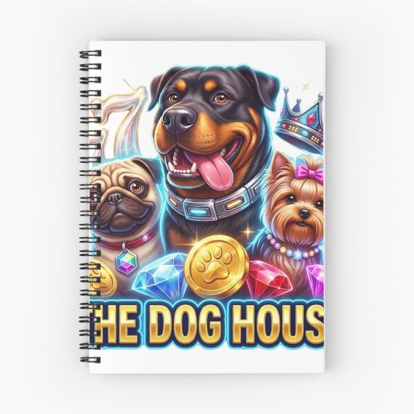 Item preview, Modern "The Dog House" Online Slots Jackpot Art designed and sold by LABUTI-SHOP.