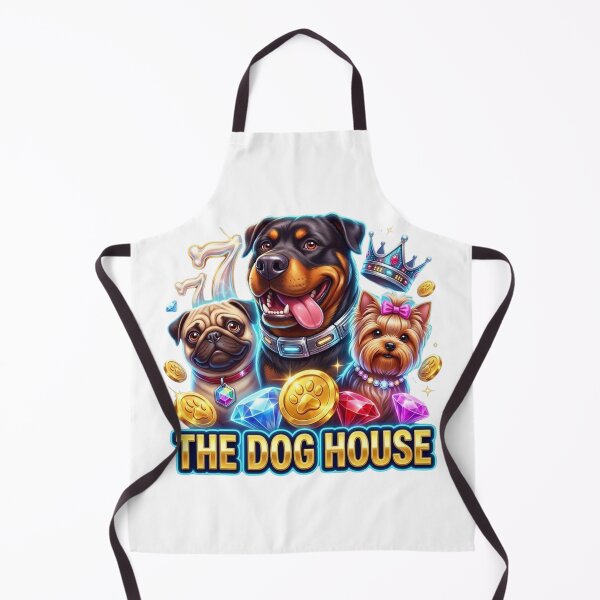 Item preview, Modern "The Dog House" Online Slots Jackpot Art designed and sold by LABUTI-SHOP.