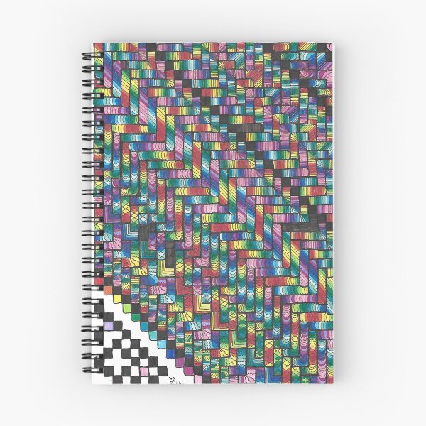 Item preview, Jeremy - Hand Drawn Crazy Rainbow Pattern designed and sold by AJPrettyObscene.