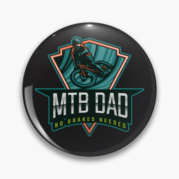 Item preview, MTB Dad, No Brakes Needed - MTB Dad designed and sold by GreyTee.