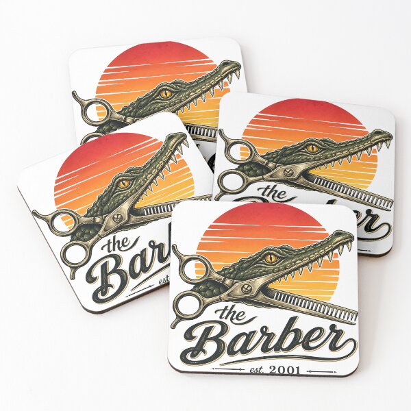 Item preview, Vintage Barber Crocodile Scissors Graphic designed and sold by Majnon8bp.