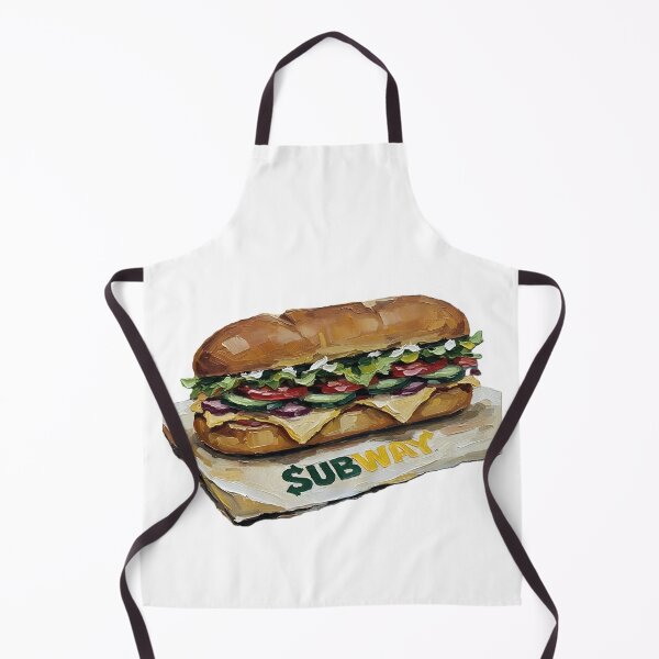Item preview, Footlong Sub Sandwich Colorful Palette Knife Art designed and sold by GymTanLaundry.