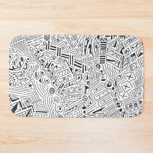 Item preview, Black Abstract Design designed and sold by BScottDesign.