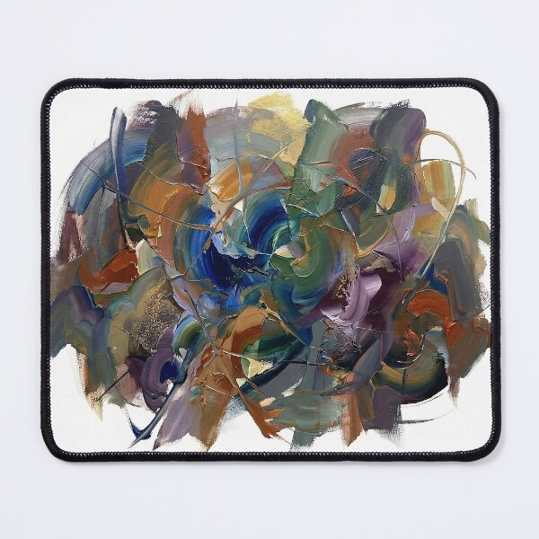 Item preview, Abstract Expressionist Impasto Texture Color Study designed and sold by PixorStudio.