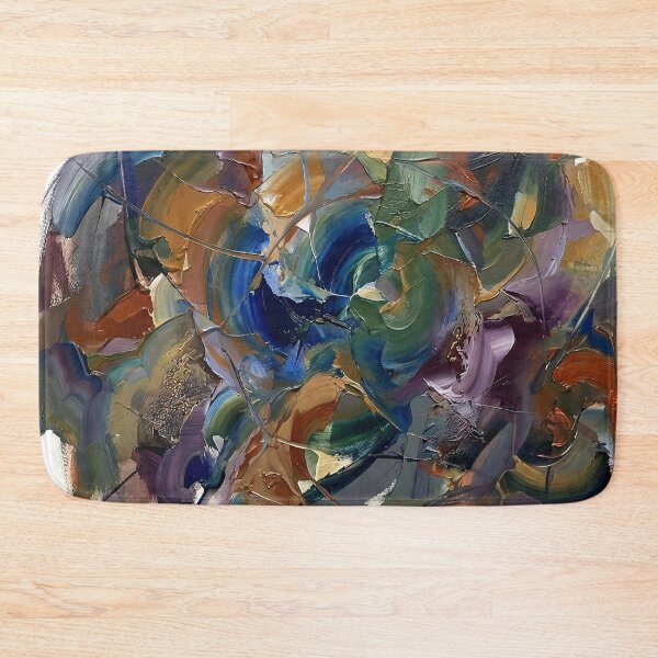 Item preview, Abstract Expressionist Impasto Texture Color Study designed and sold by PixorStudio.