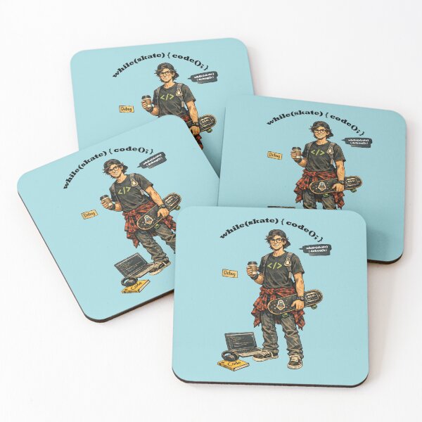Item preview, Software Engineer Coder Whose Hobby is Skateboarding URM designed and sold by urmaddad.