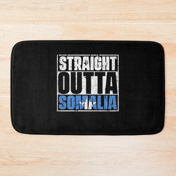 Item preview, Straight Outta Somalia Flag designed and sold by CosmoKitsch.