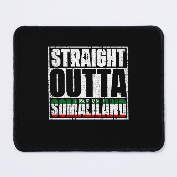 Item preview, Straight Outta Somaliland Flag designed and sold by CosmoKitsch.