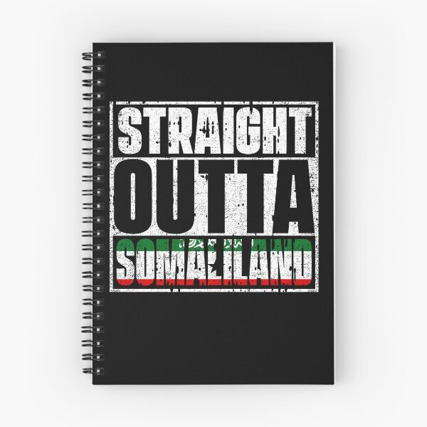 Item preview, Straight Outta Somaliland Flag designed and sold by CosmoKitsch.