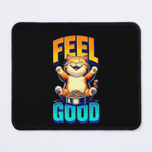 Item preview, Feel good - cat with food designed and sold by Stefrait-7.
