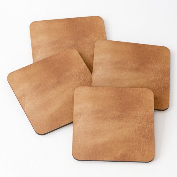Item preview, Smooth Mottled Aged Tan Leather Photo Texture designed and sold by DigitaICraft.