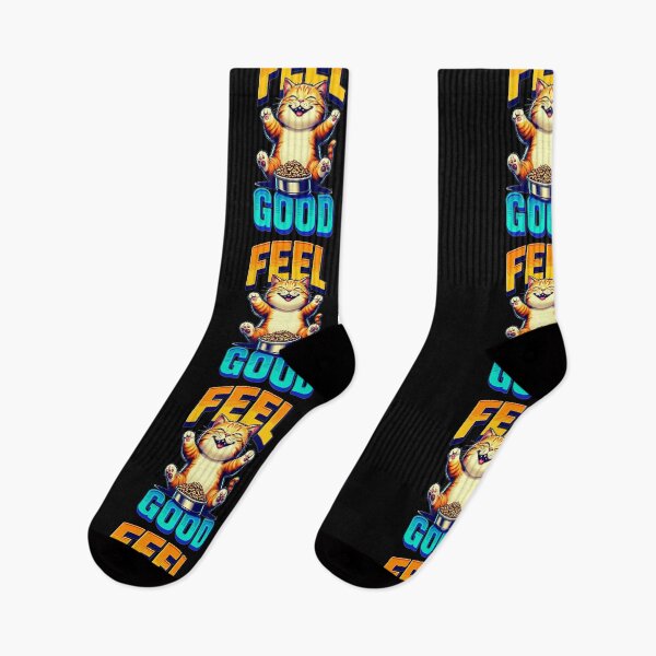 Item preview, Feel good - cat with food designed and sold by Stefrait-7.