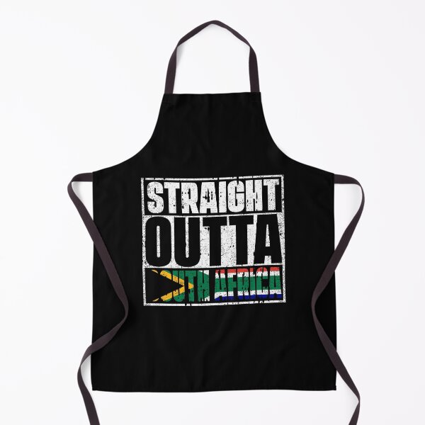 Item preview, Straight Outta South Africa Flag designed and sold by CosmoKitsch.