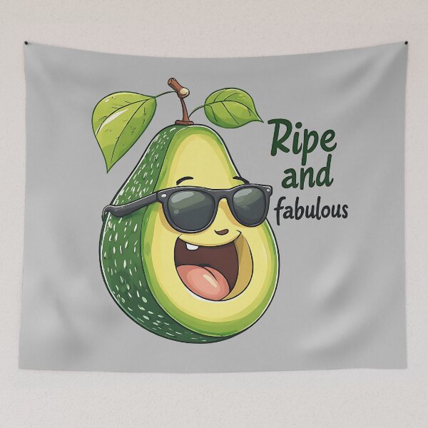Item preview, Fabulous Avocado With Sunglasses designed and sold by UrbanPrts.