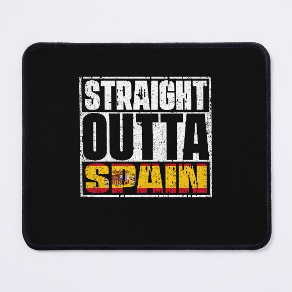 Item preview, Straight Outta Spain Flag designed and sold by CosmoKitsch.