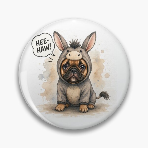 Item preview, French Bulldog Donkey Costume – Funny HEE HAW Frenchie designed and sold by shallia.