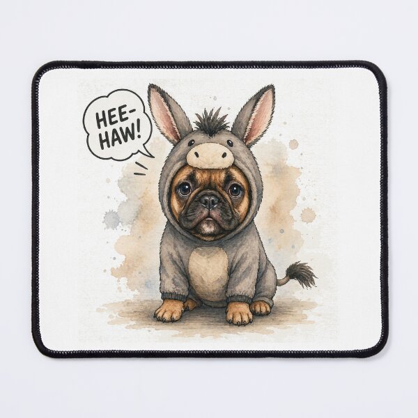 Item preview, French Bulldog Donkey Costume – Funny HEE HAW Frenchie designed and sold by shallia.