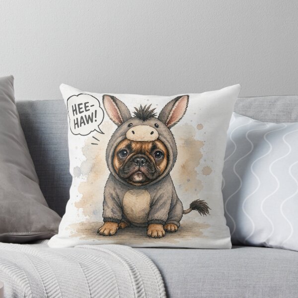Item preview, French Bulldog Donkey Costume – Funny HEE HAW Frenchie designed and sold by shallia.