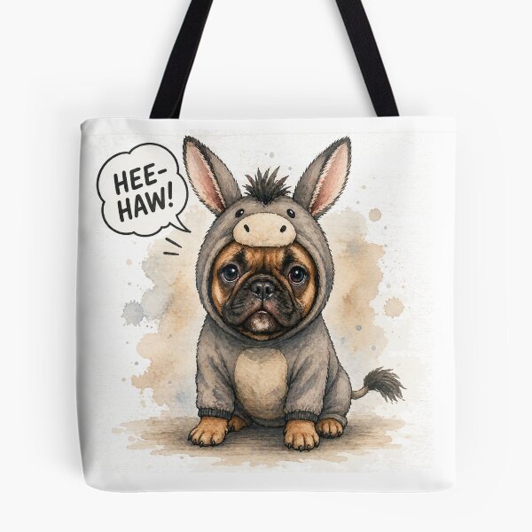 Item preview, French Bulldog Donkey Costume – Funny HEE HAW Frenchie designed and sold by shallia.