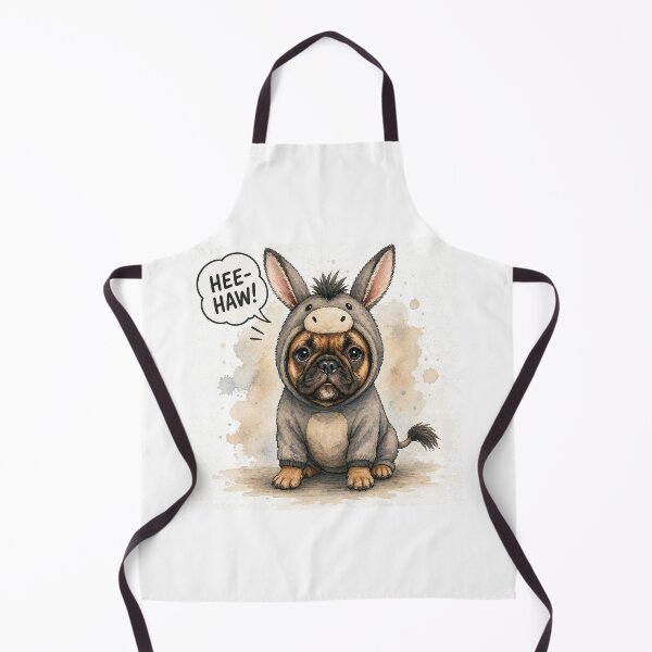 Item preview, French Bulldog Donkey Costume – Funny HEE HAW Frenchie designed and sold by shallia.