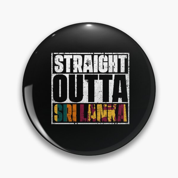 Item preview, Straight Outta Sri Lanka Flag designed and sold by CosmoKitsch.