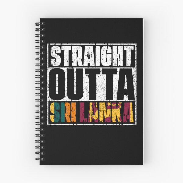 Item preview, Straight Outta Sri Lanka Flag designed and sold by CosmoKitsch.