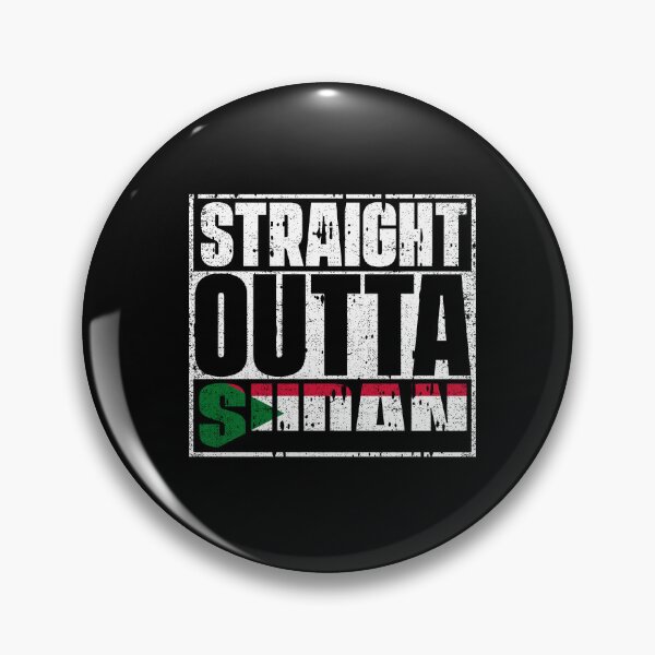 Item preview, Straight Outta Sudan Flag designed and sold by CosmoKitsch.