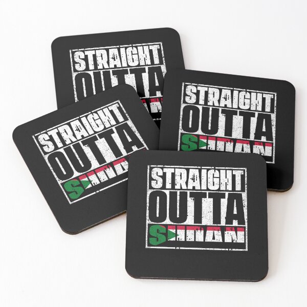 Item preview, Straight Outta Sudan Flag designed and sold by CosmoKitsch.