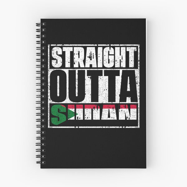 Item preview, Straight Outta Sudan Flag designed and sold by CosmoKitsch.
