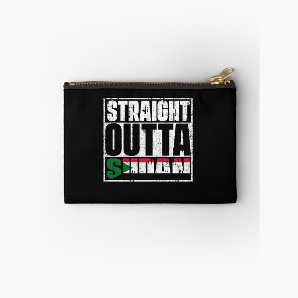 Item preview, Straight Outta Sudan Flag designed and sold by CosmoKitsch.