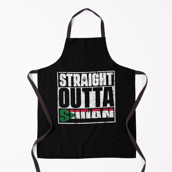 Item preview, Straight Outta Sudan Flag designed and sold by CosmoKitsch.