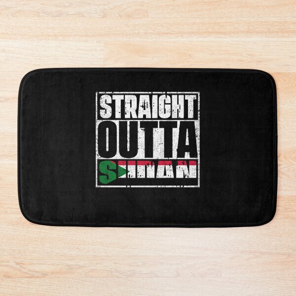 Item preview, Straight Outta Sudan Flag designed and sold by CosmoKitsch.