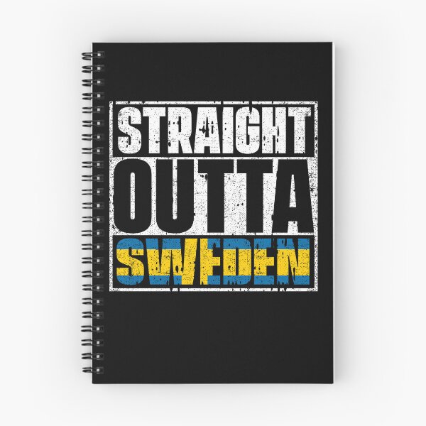 Artikelvorschau, Straight Outta Sweden Flagge entworfen und verkauft von CosmoKitsch.