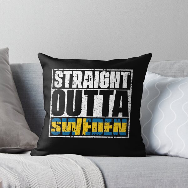 Item preview, Straight Outta Sweden Flag designed and sold by CosmoKitsch.