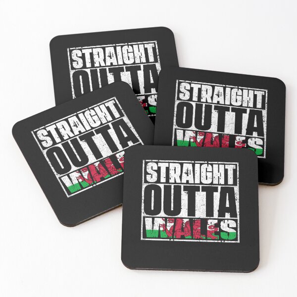Item preview, Straight Outta Wales Flag designed and sold by CosmoKitsch.