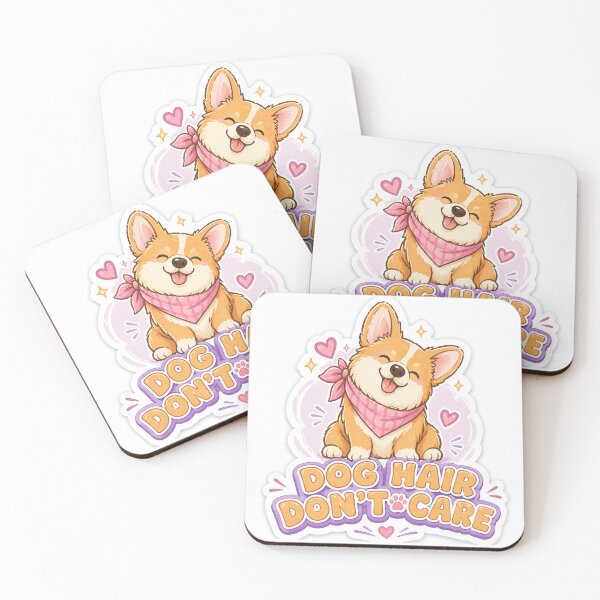 Item preview, Dog Hair Don’t Care Cute Corgi designed and sold by DrakeDogShop.