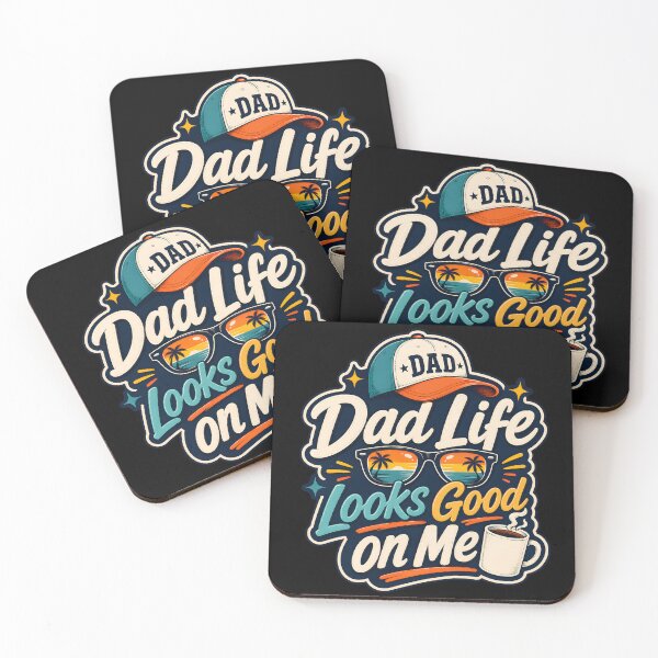 Item preview, Dad Life Looks Good on Me - Dad Quote designed and sold by Winakuart.