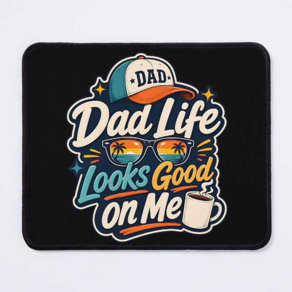 Item preview, Dad Life Looks Good on Me - Dad Quote designed and sold by Winakuart.